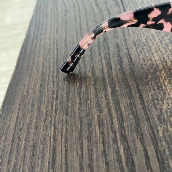 Prada PR 23YS Square Oversized Sunglasses Black Pink Yellow Tortoise w/ Box - Picture 7 of 11